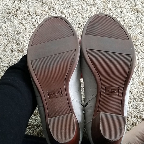 TOMS Majorca Quilted Suede Leather Booties - Picture 5 of 5